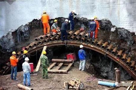 邯郸隧道钢花管支护案例